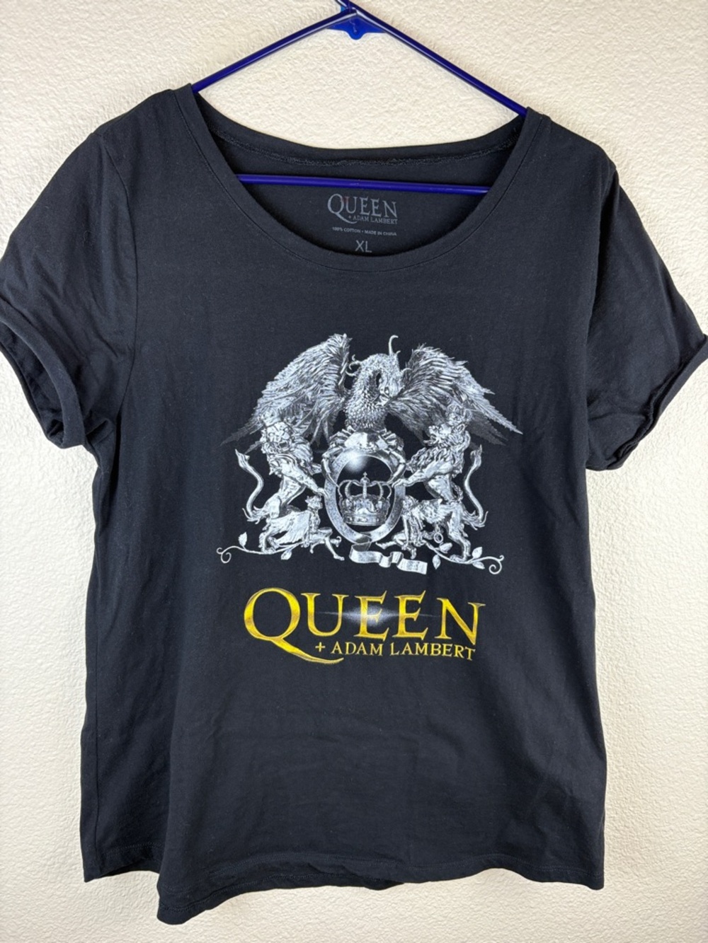 Queen Band Tour T-shirt Bohemian Rhapsody Tour 2019 Size XL